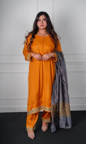 Silk Patch Work Designer Outfit